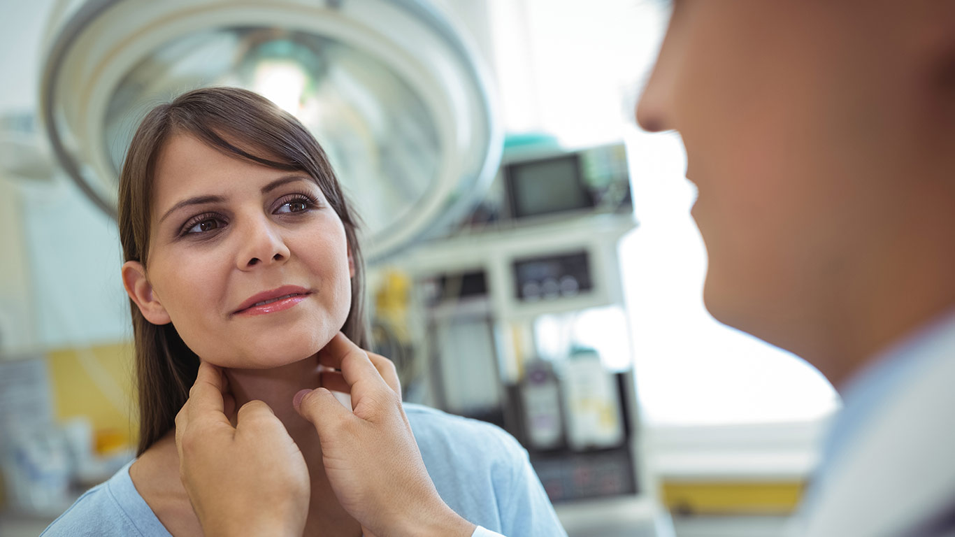 ear, nose and throat conditions.